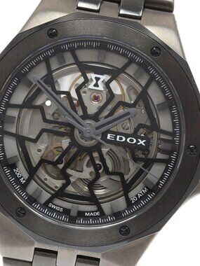 EDOX Delphin Meccano 85303 skeleton Dial Automatic Men's Watch_943080